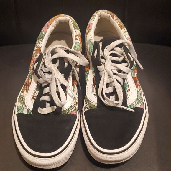 VANS Off The Wall GARDEN FLORAL Flower Skate - Size 6.5 - Picture 2 of 10
